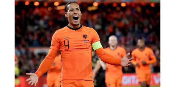 Fem spillere scoret mål i en enkelt kamp fra Nederland